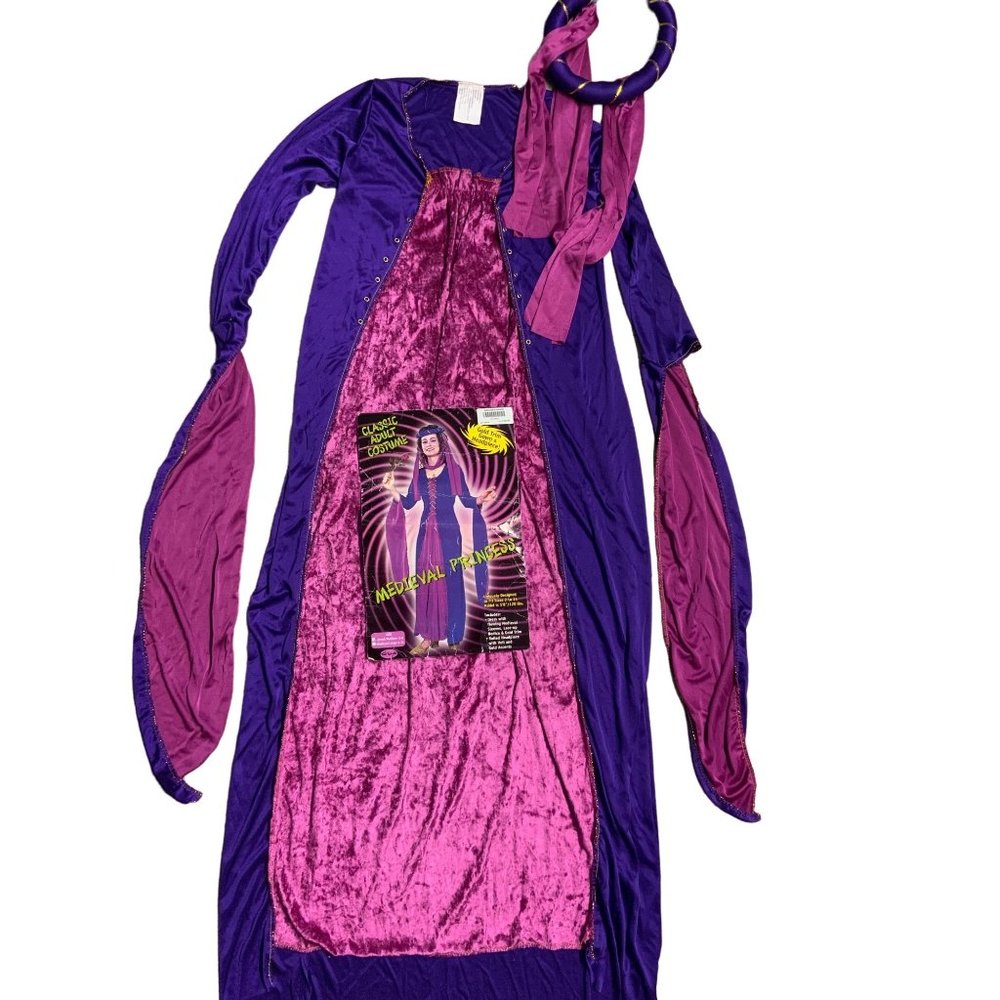 Adult Medieval Princess Holiday Costume SZ Small Medium